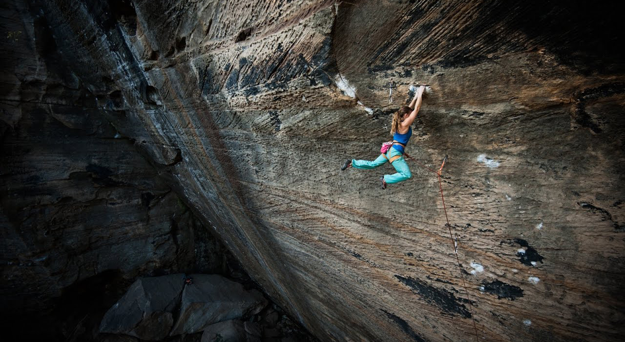 Paret rocosa per a escalada